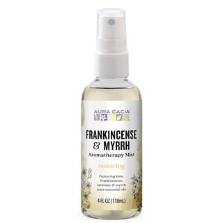 Aura Cacia, Encens et myrrhe, Brume d'aromathérapie, 118 ml