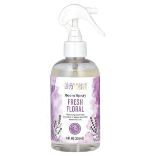 Aura Cacia, Spray ambiental, Floral fresco, 236 ml (8 oz. líq.)