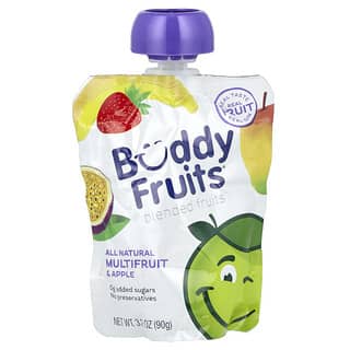 Buddy Fruits, Blended Fruits, Multifruit & Apple, 3.2 oz (90 g)