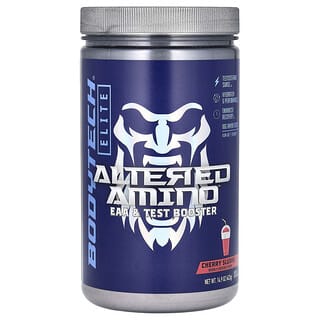 BodyTech, Elite, Altered Amino, EAA & Test Booster, Cherry Slushie , 14.9 oz (423 g)