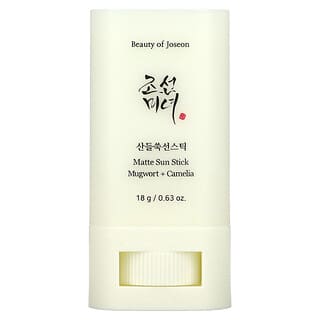 Beauty of Joseon, Sun Stick, Artemísia e Camélia, FPS50 + PA ++++, 18 g (0,63 oz)