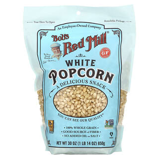 Bob's Red Mill, Palomitas de maíz blancas`` 850 g (1 lb 14 oz)