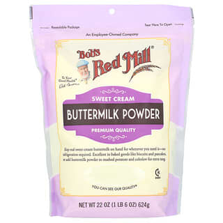 Bob's Red Mill, Suero de mantequilla en polvo, Crema dulce, 624 g (22 oz)