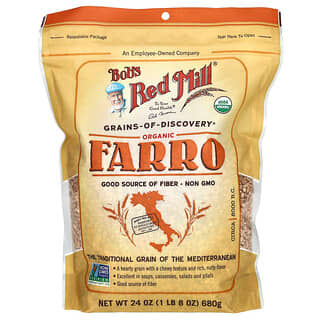 Bob's Red Mill, Organic Farro, 24 oz (680 g)