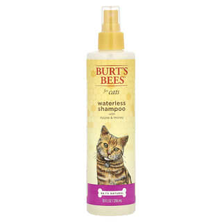 Burt's Bees, Shampoo sem Água para Gatos com Maçã e Mel, 296 ml (10 fl oz)