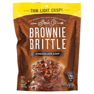 شيلا جيز‏, Brownie Brittle، رقائق الشوكولاتة، 5 أوقيات (142 جم)