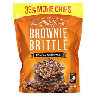 Sheila G's, Brownie Brittle, Rasa Karamel Asin, 142 g (5 ons)