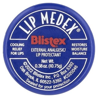 Blistex, Lip Medex®, Protecteur pour les lèvres/Analgésique externe, 10,75 g