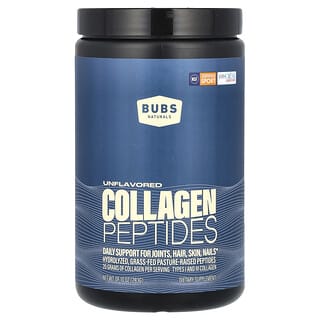 BUBS Naturals, Collagen Peptides, Unflavored, 10 oz (283 g)