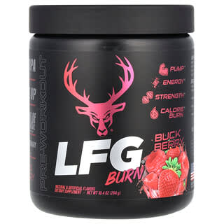 Bucked Up, LFG Burn, Suplemento para el preentrenamiento, Bayas sarracenos, 294 g (10,4 oz)