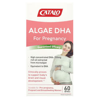 CATALO, Algae DHA for Pregnancy, 60 Softgels