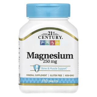 21st Century, Magnesium, 250 mg, 110 Tablet