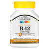 21st Century, B-12, Cereja, 2.500 mcg, 110 Comprimidos Sublinguais