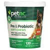 petnc NATURAL CARE, Masticables blandos con pre y probióticos, Todos los perros, Hígado, 120 comprimidos masticables blandos, 180 g (6,3 oz)