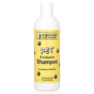 Charlie and Frank, Shampoo para Animais de Estimação, Cães e Gatos, Eucalipto, 473 ml (16 fl oz)