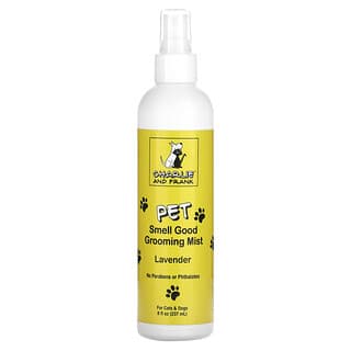 Charlie and Frank, Pet Smell Good Grooming Mist, Cães e Gatos, Lavanda, 237 ml (8 fl oz)