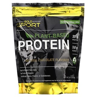 California Gold Nutrition, Sport, Proteína de origen vegetal, Chocolate, 907 g (2 lb)