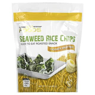 California Gold Nutrition, Seaweed Rice Chips, Honey Butter, 2.1 oz (60 g)