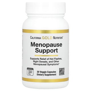 California Gold Nutrition, Menopause Support, 30 Veggie Capsules