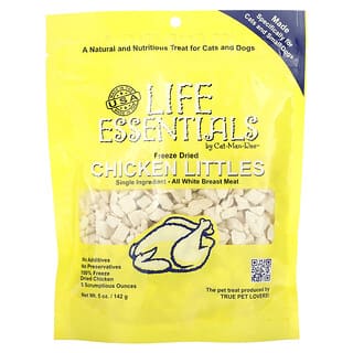 Cat-Man-Doo, Life Essentials, Freeze Dried Chicken Littles,  For Cats & Dogs, 5 oz (142 g)