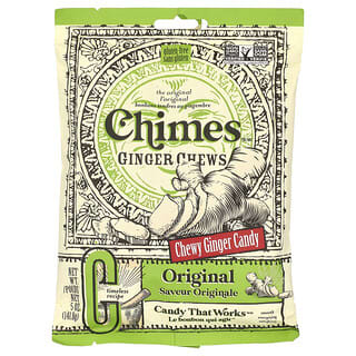 Chimes, Ginger Chews, Original, 5 oz (141.8 g)