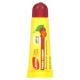 Carmex, Cuidado Diário, Protetor Labial Hidratante, Cereja Fresca, FPS 15, 10 g (0,35 oz)