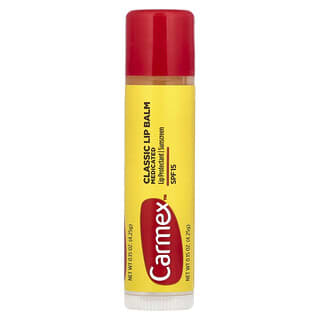 Carmex, Balm Labial Clássico, Medicamentoso, FPS 15, 4,25 g (0,15 oz)