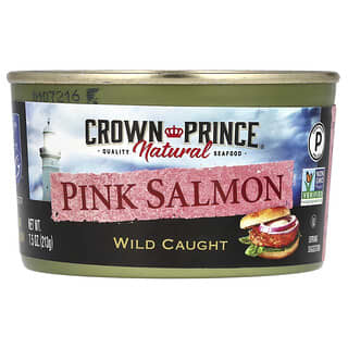 Crown Prince Natural, Salmón rosado, pescado silvestre, 213 g (7,5 oz)