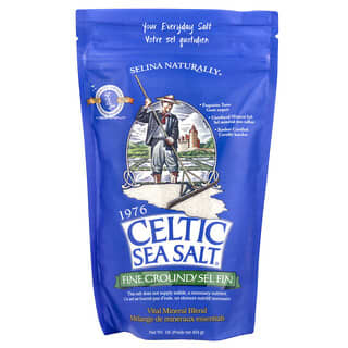 Celtic Sea Salt, Fein gemahlen, vitale Mineralmischung, 1 lb (454 g)