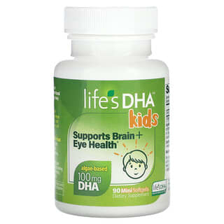 Life's DHA, Kids, Brain + Eye Health, 100 mg, 90 Mini-Weichkapseln