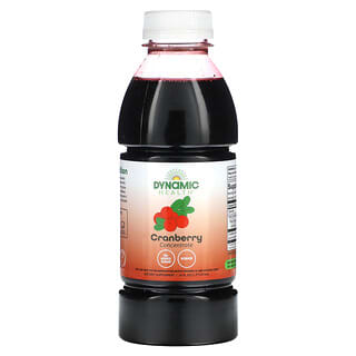 Dynamic Health, 퓨어 크랜베리, 100% 농축 과즙, 무가당, 473ml(16fl oz)