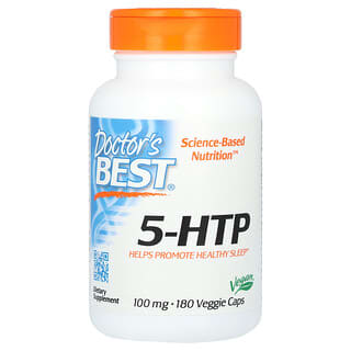 Doctor's Best, 5-HTP, 100mg, 베지 캡슐 180정