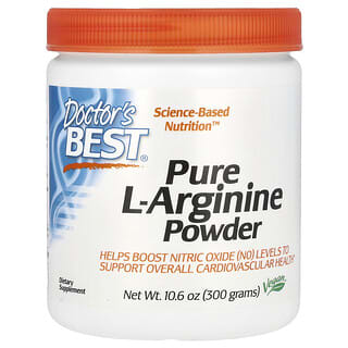 Doctor's Best, Pure L-Arginine Powder, 10.6 oz (300 g)