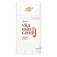 Dove, Desodorante Vitamin Care+, Coco y karité, 74 g (2,6 oz)