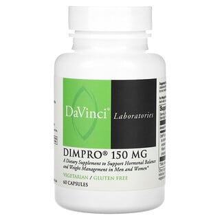 DaVinci Laboratories of Vermont, DIMPRO, 150 mg, 60 capsules