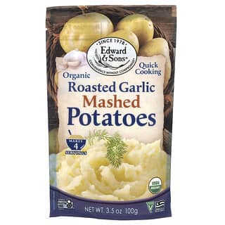 Edward & Sons, Organic Mashed Potatoes, Roasted Garlic, 3.5 oz (100 g)