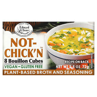 Edward & Sons, Not-Chick'n, Bouillon Cubes, 8 Cubes