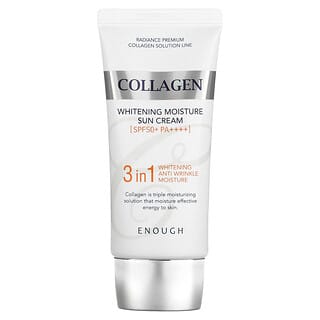 Enough, Colágeno, Creme Solar Hidratante e FPS 50+ PA ++++, 50 g (1,76 oz)