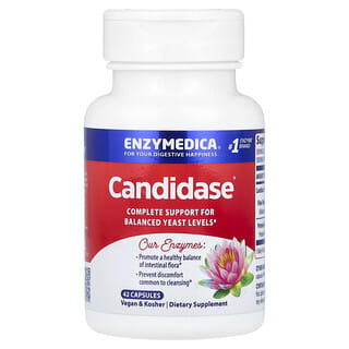 Enzymedica, Candidase, 42 capsules