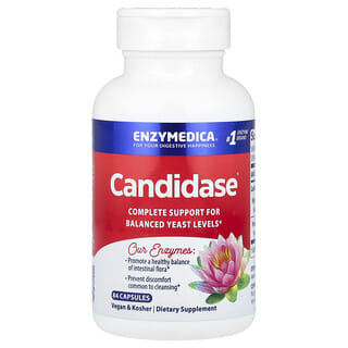 Enzymedica, Candidase, 84 capsules