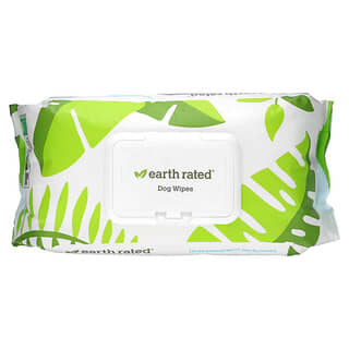 Earth Rated, Toallitas húmedas para perros, Sin fragancia, 100 toallitas