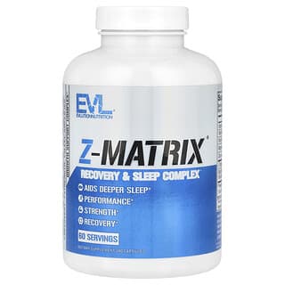 EVLution Nutrition, Z-Matrix, Complexe pour la récupération et le sommeil, 240 capsules