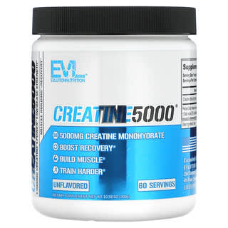 EVLution Nutrition, CREATINE5000, Unflavored, 10.58 oz (300 g)