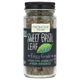 Frontier Co-op, Hoja de albahaca dulce, 13 g (0,48 oz)