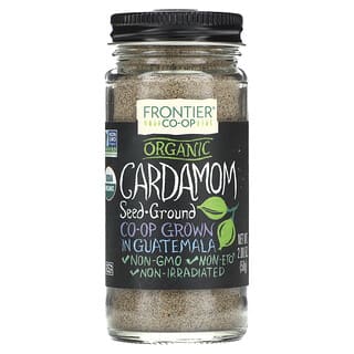 Frontier Co-op, Semilla de cardamomo orgánico, molido`` 58 g (2,08 oz)