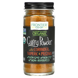 Frontier Co-op, Polvo de curry orgánico, mezcla sin sal, 1.90 oz (54 g)