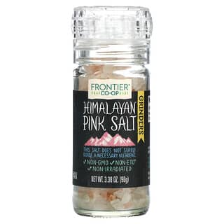 Frontier Co-op, Sal rosa del Himalaya, molinillo de sal gourmet, 3.4 oz (96 g)