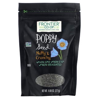 Frontier Co-op, Semilla de amapola, frutos secos y crujientes, 227 g (8 oz)