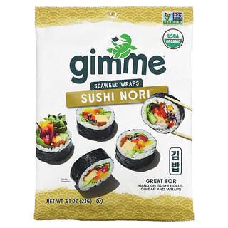 gimMe, 스시 노리, 로스팅 씨위드, 23g(0.81oz)