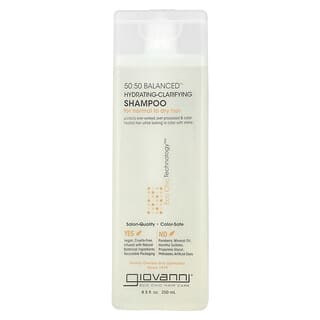 Giovanni, 50:50 Balanced™, Hydrating-Clarifying Shampoo, For Normal to Dry Hair, 8.5 fl oz (250 ml)